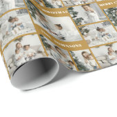 Weihnachten Erstellen Sie Ihre eigene Gold 6 FotoC Geschenkpapier (Rolleneckpunkt)