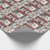 Weihnachten Erstellen Sie Ihre eigene Red 6 Foto C Geschenkpapier (Ecke)