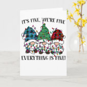 Weihnachten Es ist gut Wir sind gut Alles ist gut Karte (Gelbe Blume)