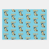 Weihnachten: Es ist Zeit zum Jolly Geschenkpapier Set (Vorderseite 3)