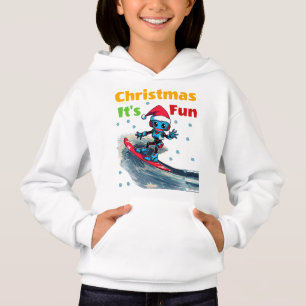 Weihnachten: Es macht Spaß, Neueste Geschenk-T-Shi Hoodie