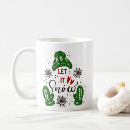 Weihnachten Es schwitzen rot-grüne Tasse