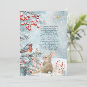 Weihnachten "Es wird alles in Ordnung sein" Zitat (Stehend Vorderseite)