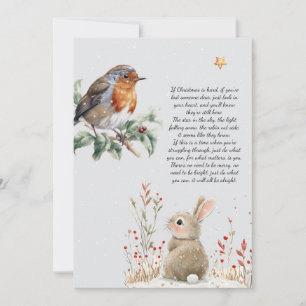 Weihnachten "Es wird alles in Ordnung sein" Zitat