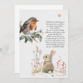 Weihnachten "Es wird alles in Ordnung sein" Zitat (Vorne/Hinten)