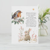 Weihnachten "Es wird alles in Ordnung sein" Zitat (Stehend Vorderseite)