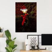Weihnachten - Es wird eine kalte Nacht Poster (Heimbüro)