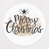 Weihnachten Etiketten (Design 1)