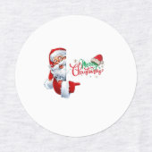 Weihnachten Etiketten (Design 1)