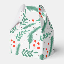 Weihnachten Evergreen Boughs und Holly Berries