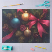 Weihnachten - Evergreen Ornament Ribbon Seidenpapier (Basteln)