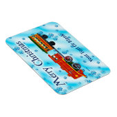 Weihnachten Express - Frohe Weihnachten Magnet (Rechte Seite)