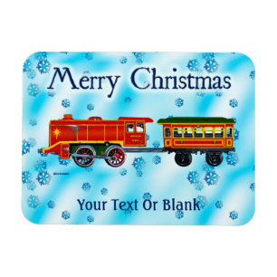 Weihnachten Express - Frohe Weihnachten Magnet