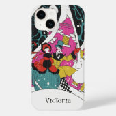 Weihnachten, Extravagante Viktorianische Städter Case-Mate iPhone Hülle (Rückseite)