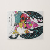 Weihnachten, Extravagante Viktorianische Städter Puzzle (Horizontal)