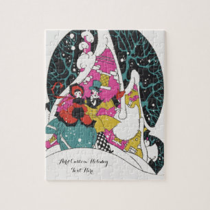 Weihnachten, Extravagante Viktorianische Städter Puzzle