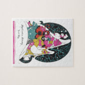 Weihnachten, Extravagante Viktorianische Städter Puzzle (Horizontal)