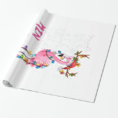 Weihnachten - Fa-La-La-Mingo Flamingo mit Weihnach Geschenkpapier (Ungerollt)