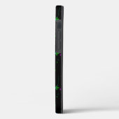 Weihnachten fallen verschiedene Neonfarben Schneef Case-Mate iPhone Hülle (Rückseite / Links)