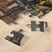 Weihnachten, Familie Dekorieren des Hauses Puzzle (Seite)