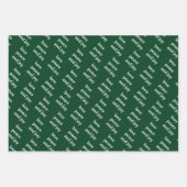 Weihnachten Familie Foto Liebe Friede Joliday Geschenkpapier Set (Vorderseite 2)