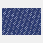 Weihnachten Familie Foto Liebe Friede Joliday Geschenkpapier Set (Vorderseite 2)