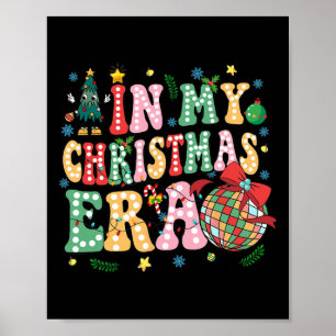 Weihnachten Familie Pajamas in meiner Weihnachtsze Poster