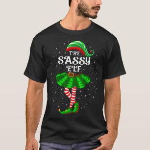 Weihnachten Familienmatte Frauen Mädchen Mama Der  T-Shirt