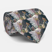 Weihnachten, Familienseher am Baum Krawatte (Gerollt)