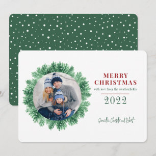 Weihnachten Familienurlaub Foto Grün