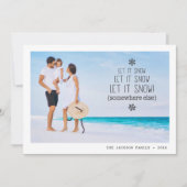 Weihnachten Familienurlaub Spaß Foto (Vorderseite)