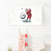 Weihnachten Fantasy Golf spielen Banner (Insitu)