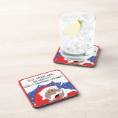 Weihnachten - Farbensays Getränkeuntersetzer (Rechte Seite)