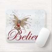 Weihnachten Fee 2 - Feiertage Mousepad (Mit Mouse)