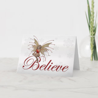 Weihnachten Fee 2 - Feiertagskarte