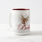 Weihnachten Fee 2 - Tasse (Vorderseite Links)