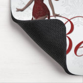 Weihnachten Fee 3 - Feiertage Mousepad (Ecke)
