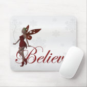 Weihnachten Fee 3 - Feiertage Mousepad (Mit Mouse)