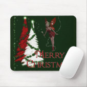 Weihnachten Fee 3 - Frohe Weihnachtsmousepad Mousepad (Mit Mouse)