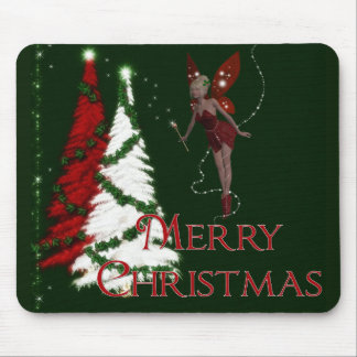 Weihnachten Fee 3 - Frohe Weihnachtsmousepad Mousepad