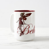 Weihnachten Fee 3 - Tasse (Vorderseite Links)