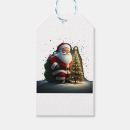 "Weihnachten - Feierliche Icons Modedesign" Geschenkanhänger