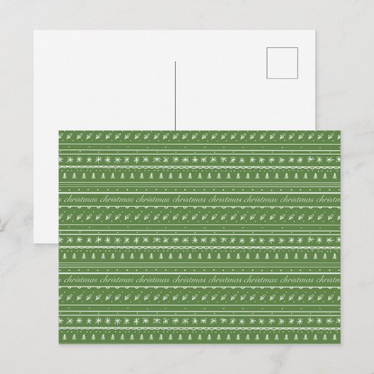 Weihnachten feiern (Vorne/Hinten)