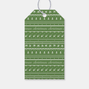 Weihnachten feiern geschenkanhänger