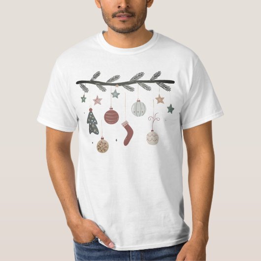 Weihnachten feiern Saison T-Shirt (Vorderseite)