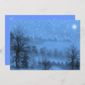 Weihnachten, Feiertag Einladung (Vorne/Hinten)