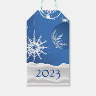 Weihnachten/ Feiertag Schneeflocke Schnee 2023 Nam Geschenkanhänger
