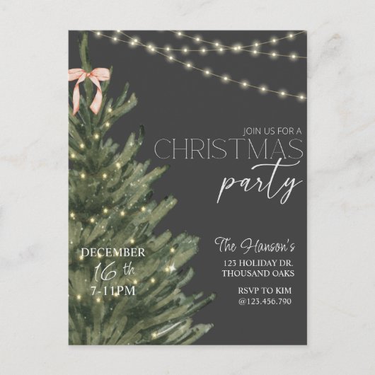 Weihnachten, Feiertage, Feiertage, Postkarte (Vorderseite)