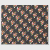 Weihnachten - Feiertage Geschenkpapier (Flach)