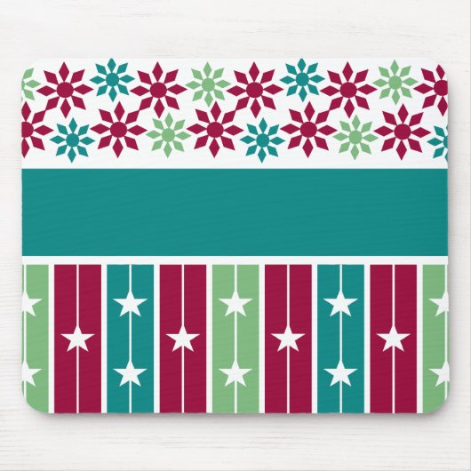 Weihnachten / Feiertage Mousepad, anpassen Mousepad (Vorne)
